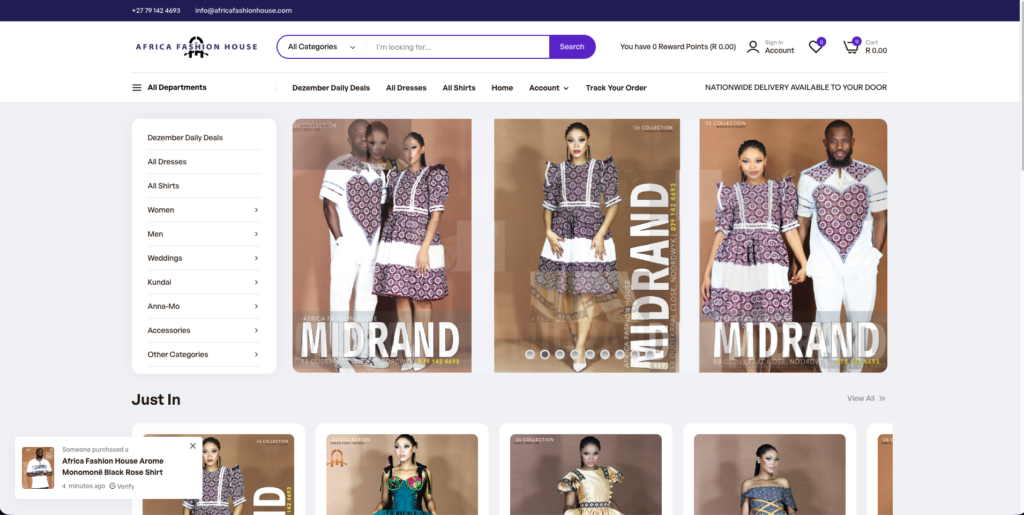 Africa Fashion House — alternate view