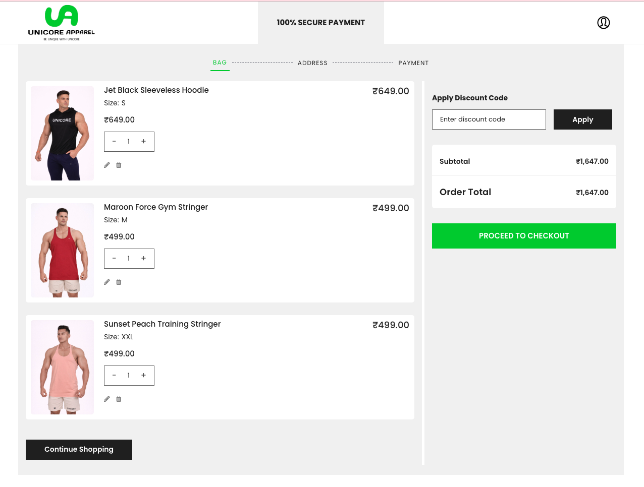 ShopUnicore Magento 2 fashion apparel eCommerce platform