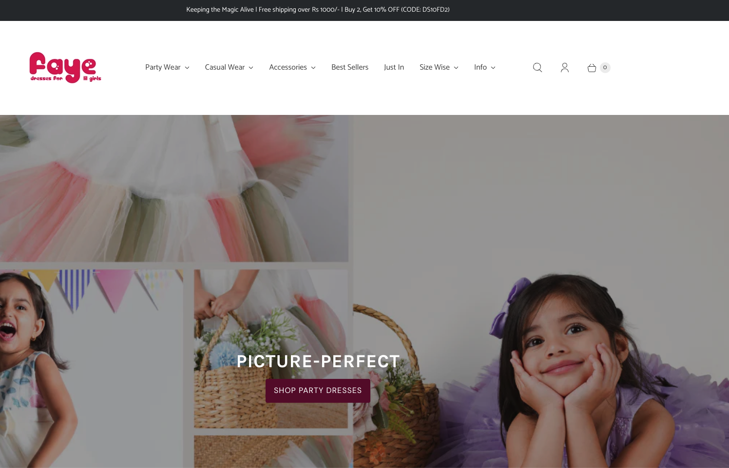 Faye Magento 2 fashion eCommerce website