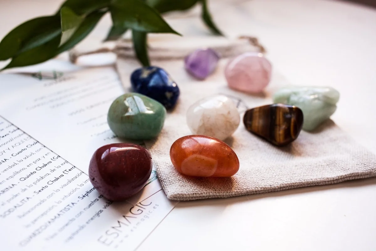 Crystals and spiritual wellness items