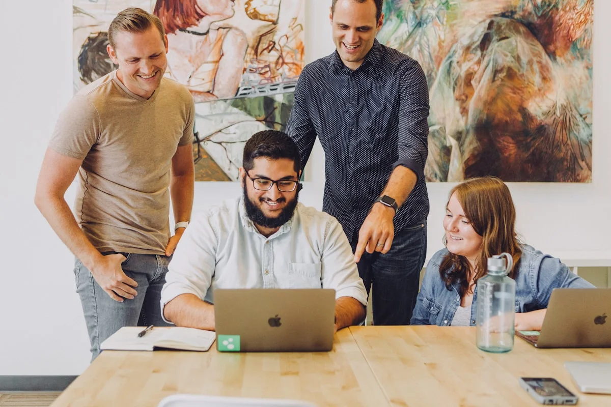 Marketing team driving revenue growth
