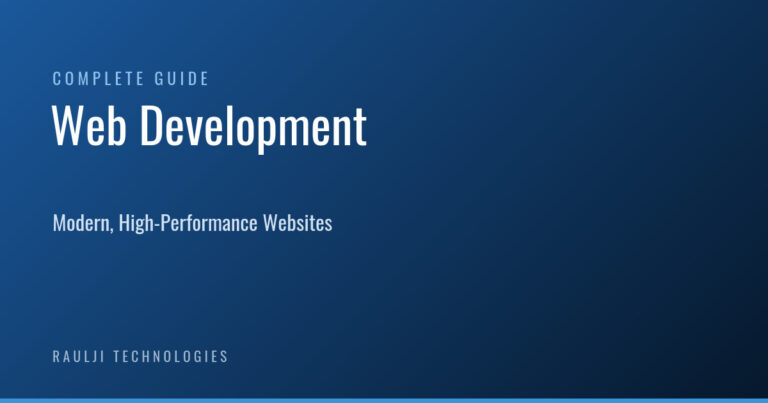 Web Development: The Complete Guide to Building Modern, High-Performance Websites