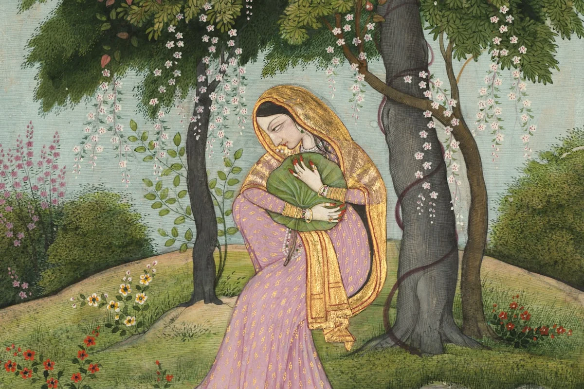 Traditional Indian miniature painting