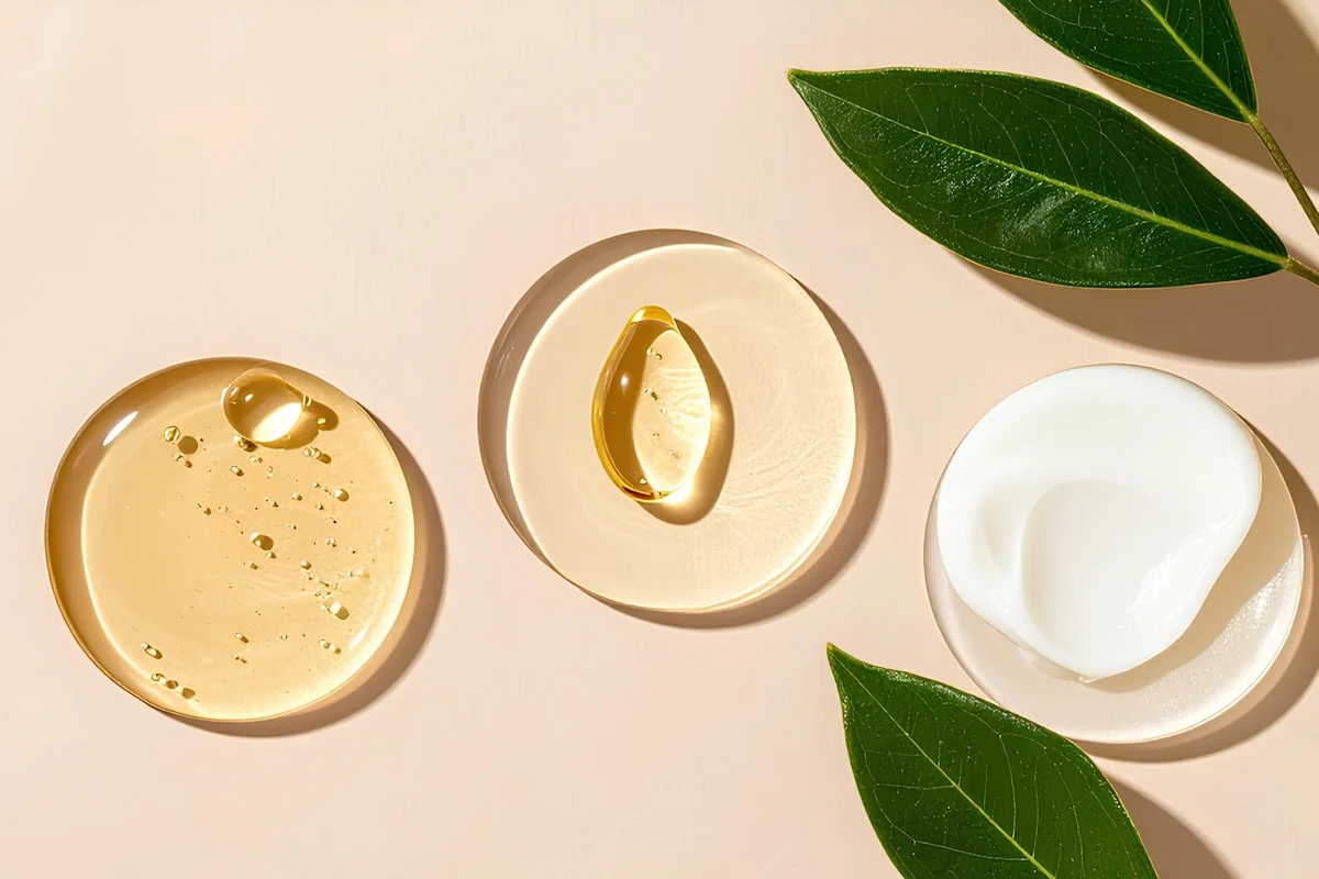 Natural botanical serum and skincare