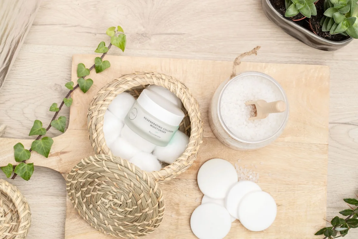 Organic spa and self-care essentials