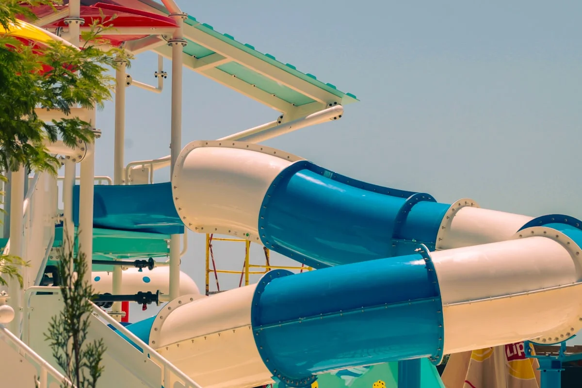 Family water slides